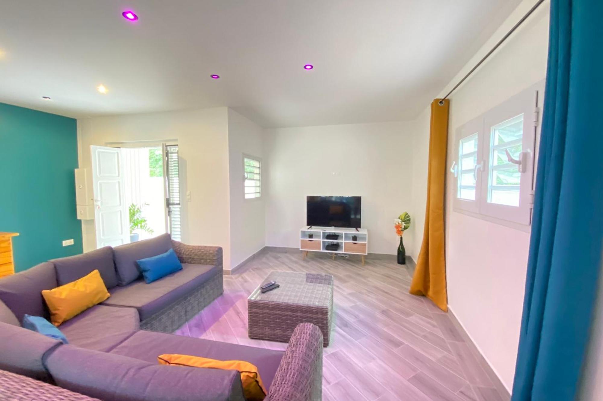 972M Beautiful Air-Conditioned Villa With Garden Le Carbet Extérieur photo