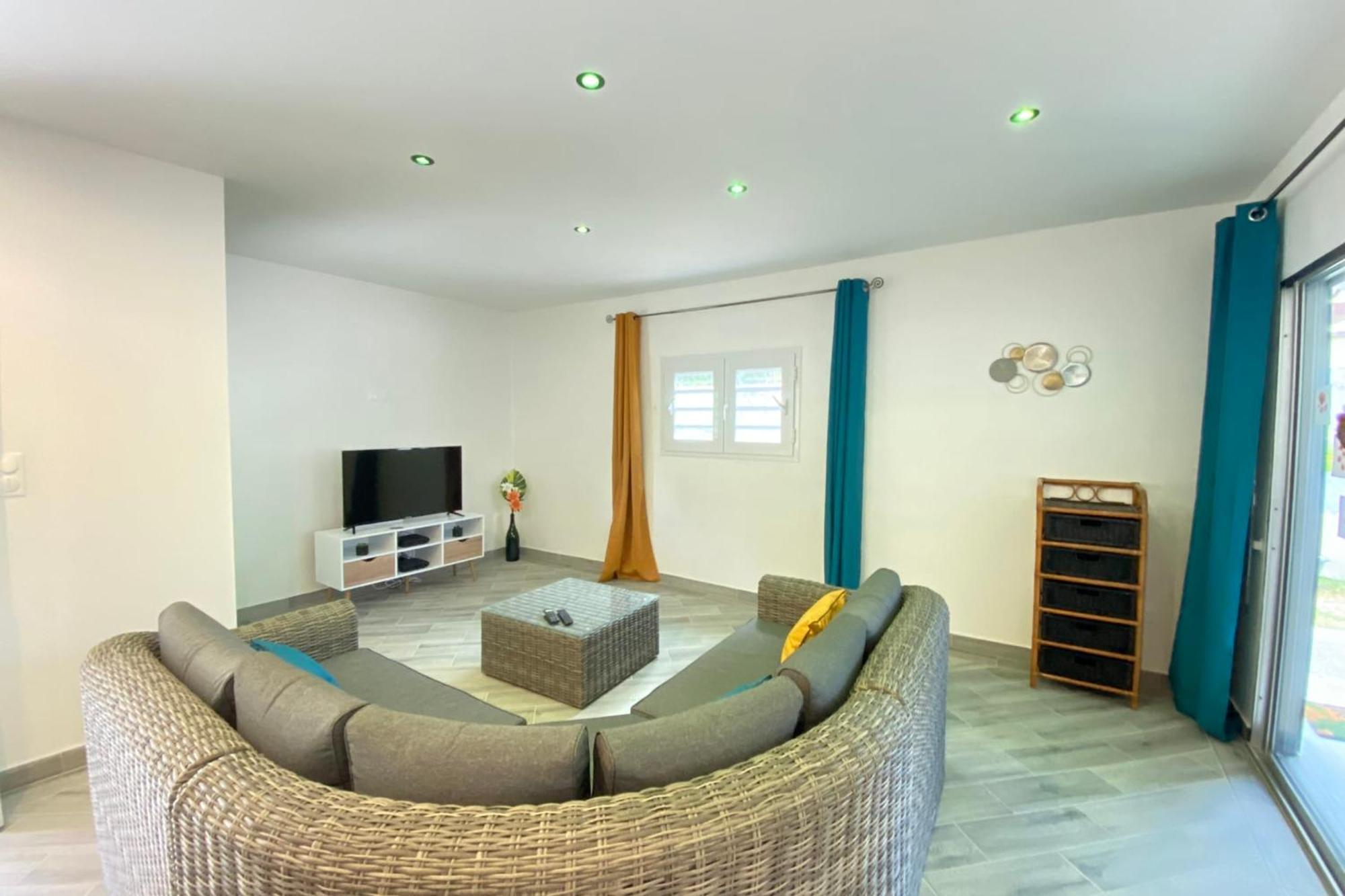 972M Beautiful Air-Conditioned Villa With Garden Le Carbet Extérieur photo